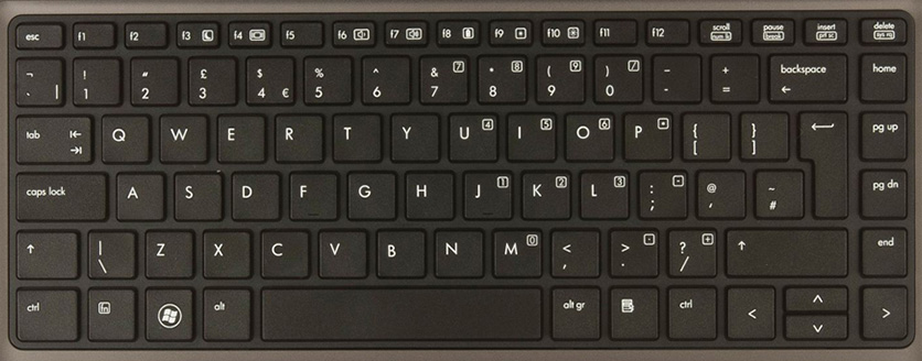 The keyboard has a very user friendly keyboard design that helps enhance the UX when using the keyboard. The keyboard layout is designed keeping in mind similar and frequently used functions.