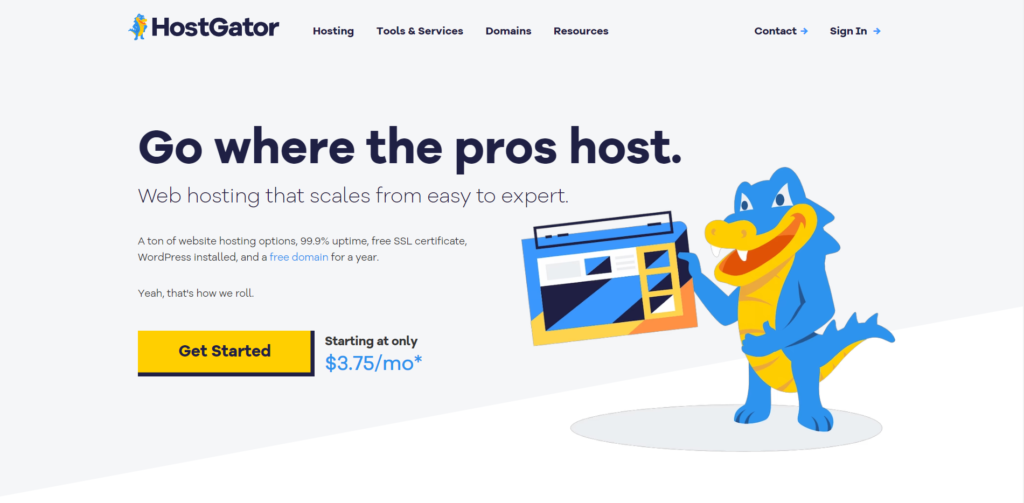 Best web hosting for small business : HostGator